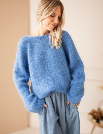 The Knot Knit Blue - Trui