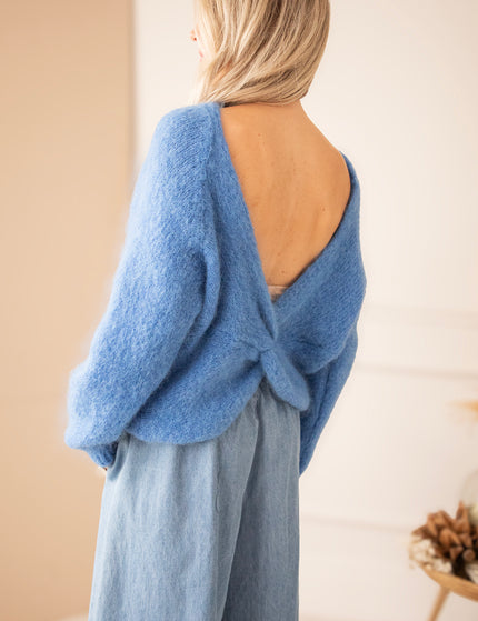 The Knot Knit Blue - Trui