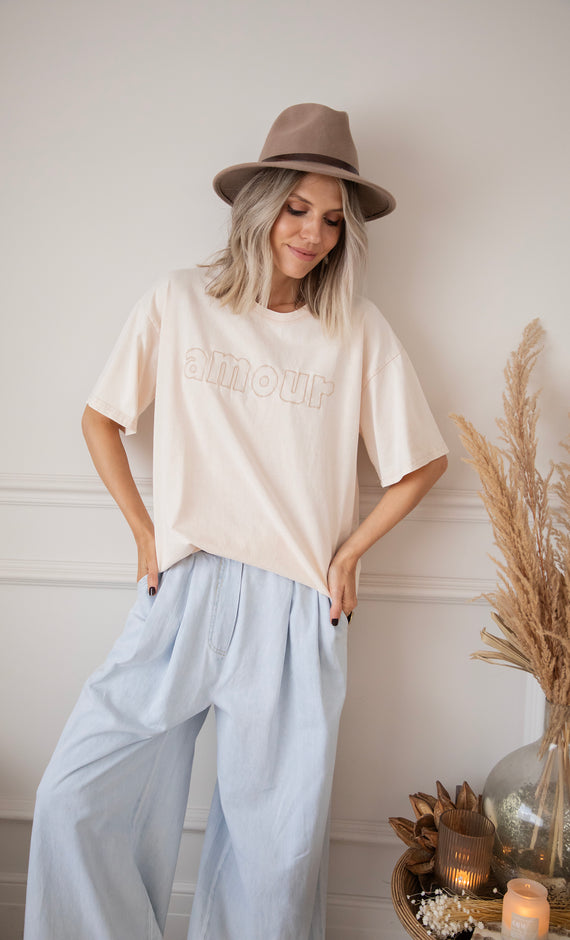 Pure Amour Beige - T-Shirt