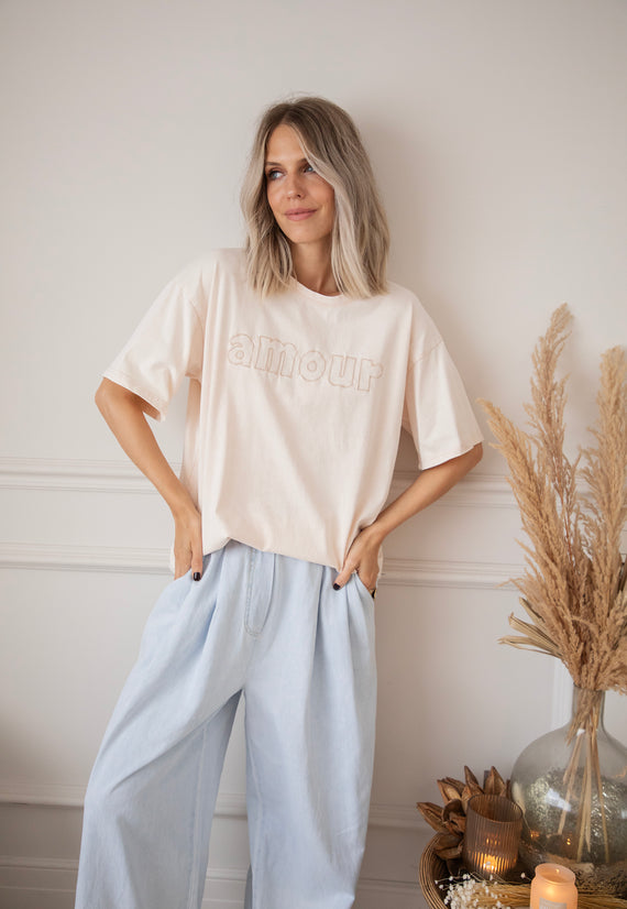 Pure Amour Beige - T-Shirt