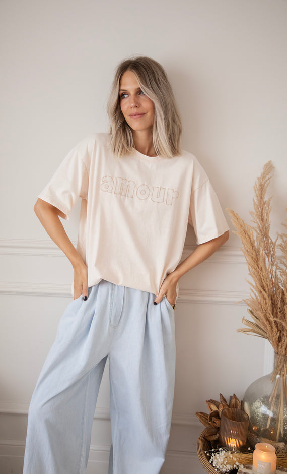 Pure Amour Beige - T-Shirt