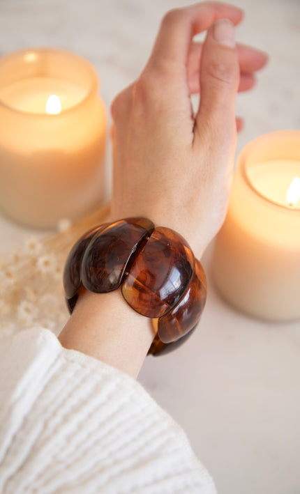 Elastelle Brown - Armband