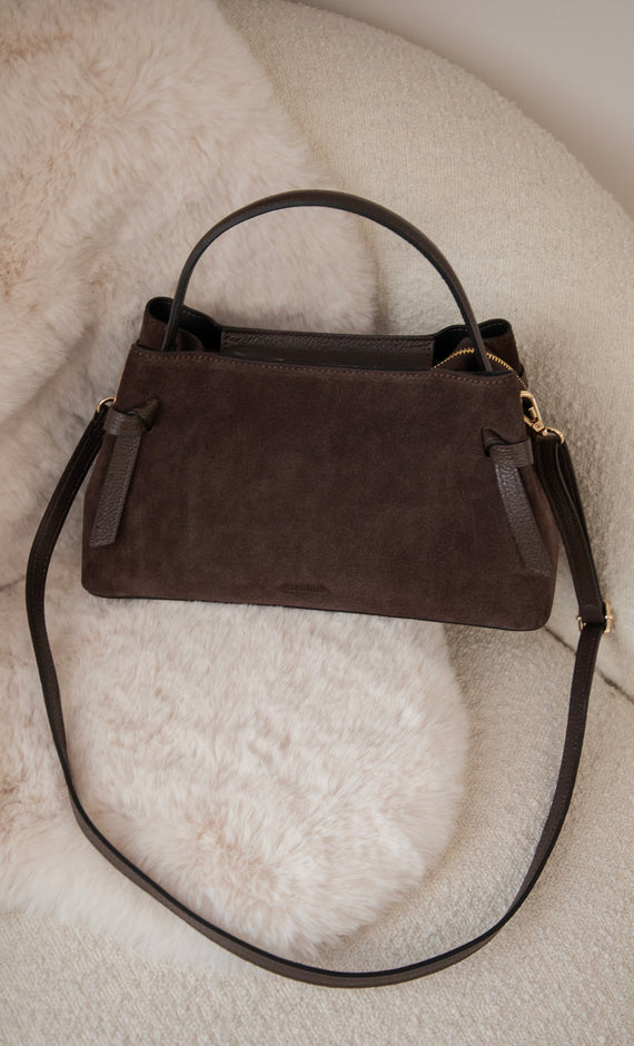 Uma Leather Choco - Handtas