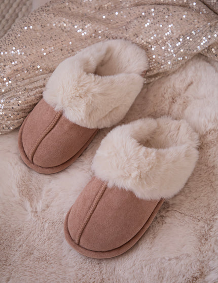 Hausschuhe - Fur-Ever Yours - Camel