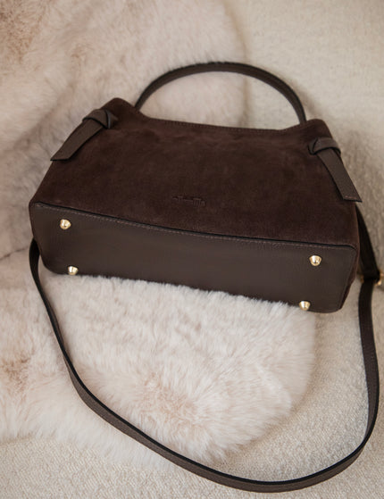 Uma Leather Choco - Handtas