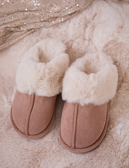 Hausschuhe - Fur-Ever Yours - Camel