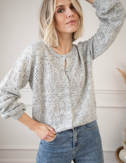 Tilly Soft Grey - Cardigan