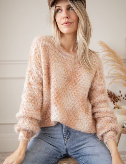 Fluffy Feels Camel Mix - Sweater