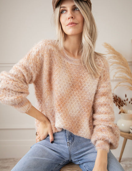 Fluffy Feels Camel Mix - Sweater