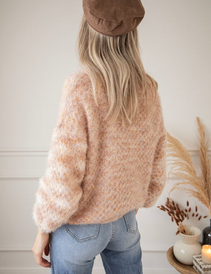 Fluffy Feels Camel Mix - Sweater