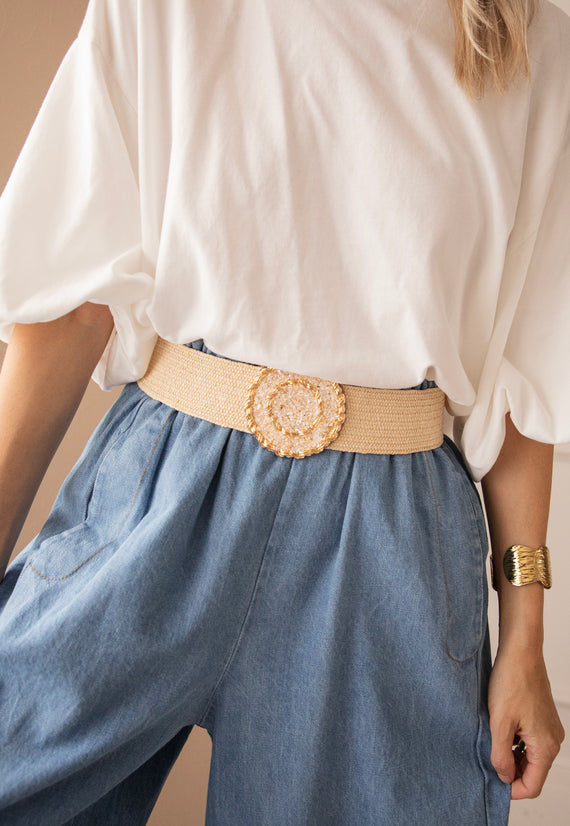 Crystal Circle Beige - Riem
