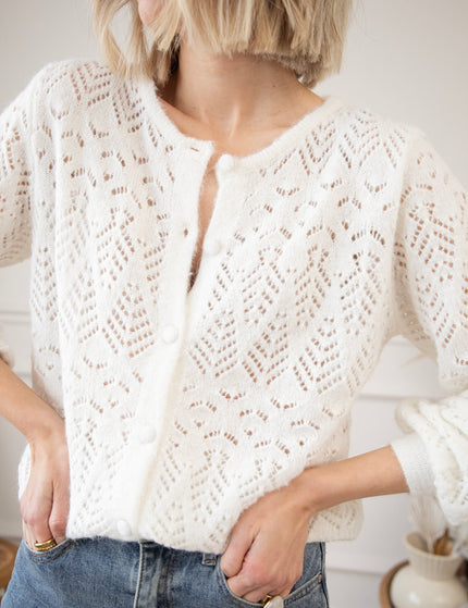 Tilly Beige - Cardigan