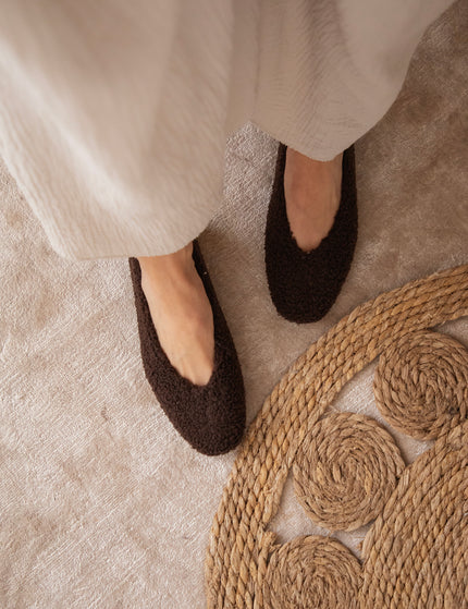 Teddy Walks Dark Brown - Flats