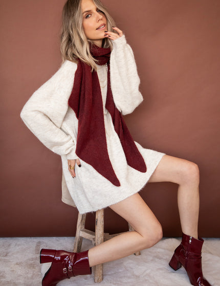 Pullover/Pulloverkleid - Glow With A Bow - Beige