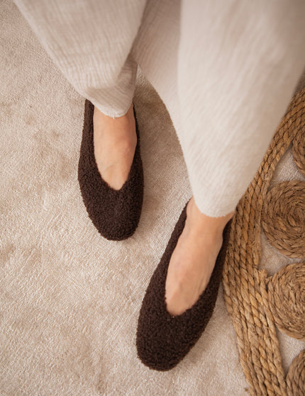 Teddy Walks Dark Brown - Flats