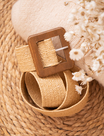 Gürtel - Natural Cube - Sand