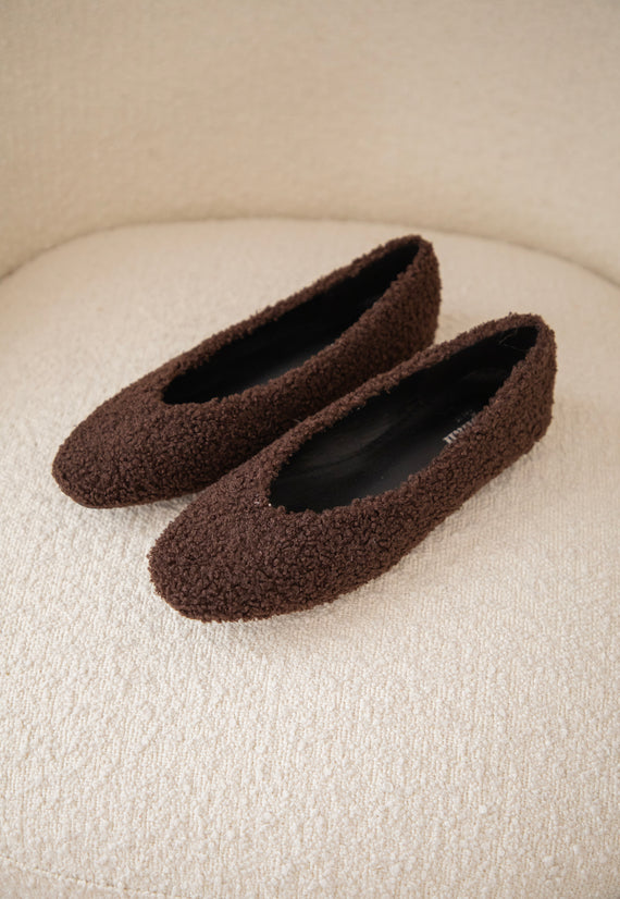 Teddy Walks Dark Brown - Flats