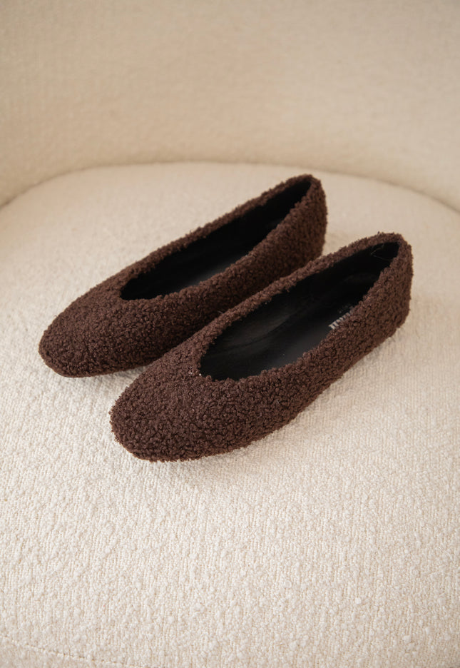 Teddy Walks Dark Brown - Flats