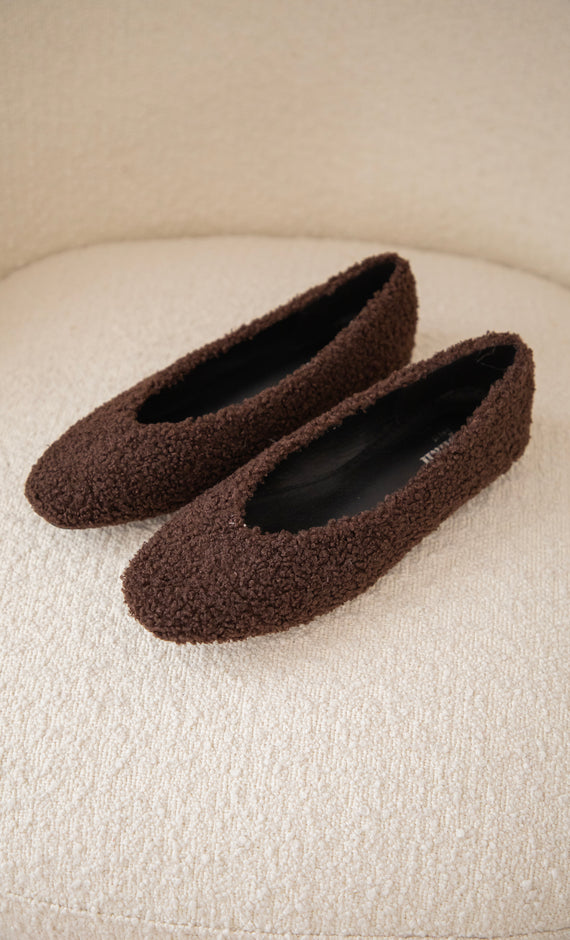 Flats - Teddy Walks - Dunkelbraun