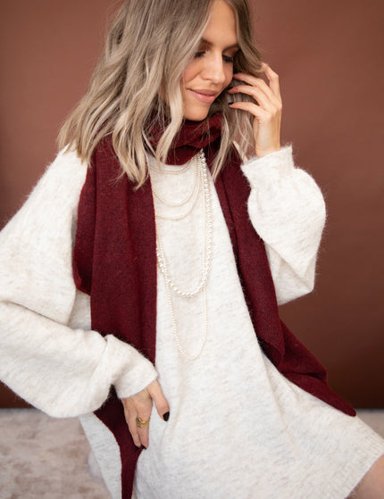 Pullover/Pulloverkleid - Glow With A Bow - Beige