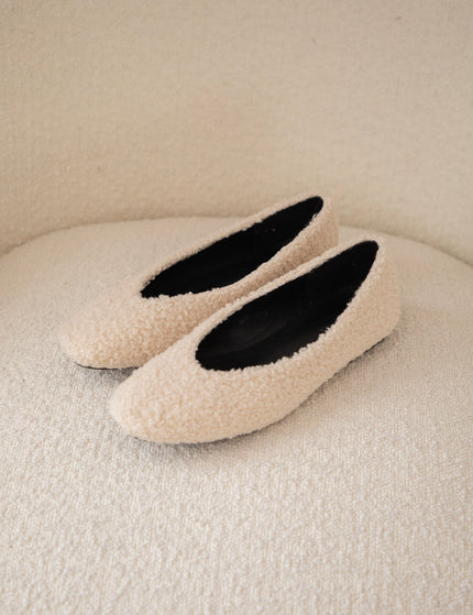 Teddy Walks Beige - Flats