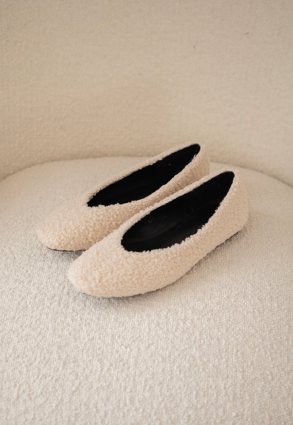 Teddy Walks Beige - Flats