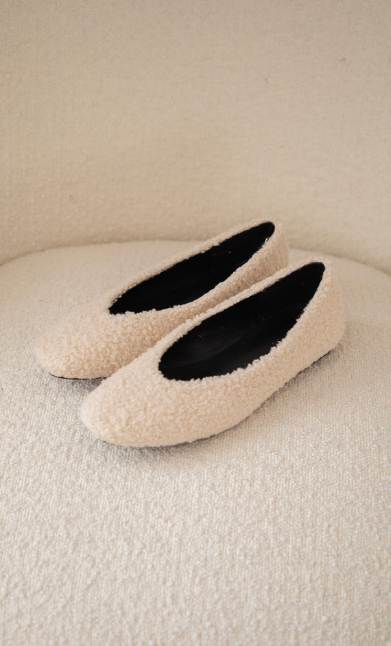 Flats - Teddy Walks - Beige