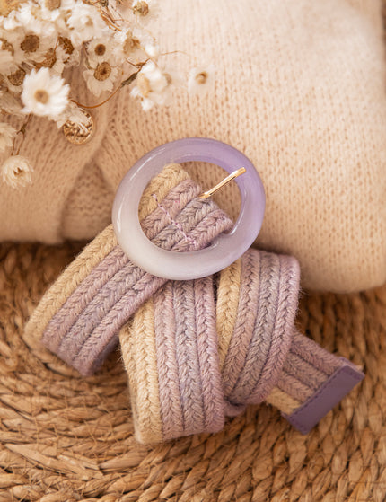 Straw Glow Lila/Beige - Riem