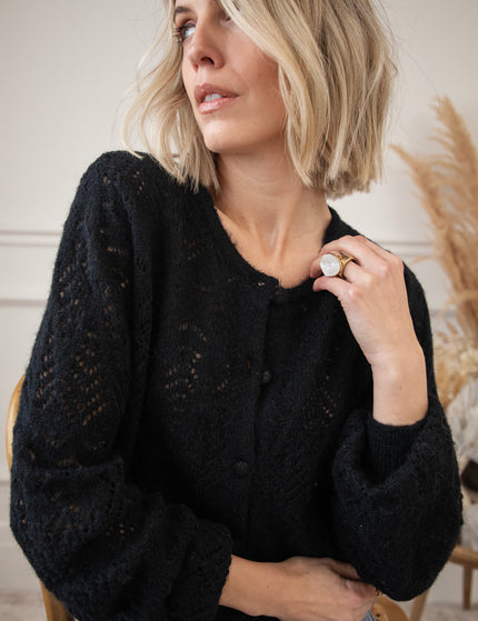 Tilly Black - Cardigan