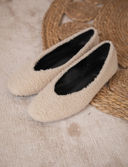Teddy Walks Beige - Flats