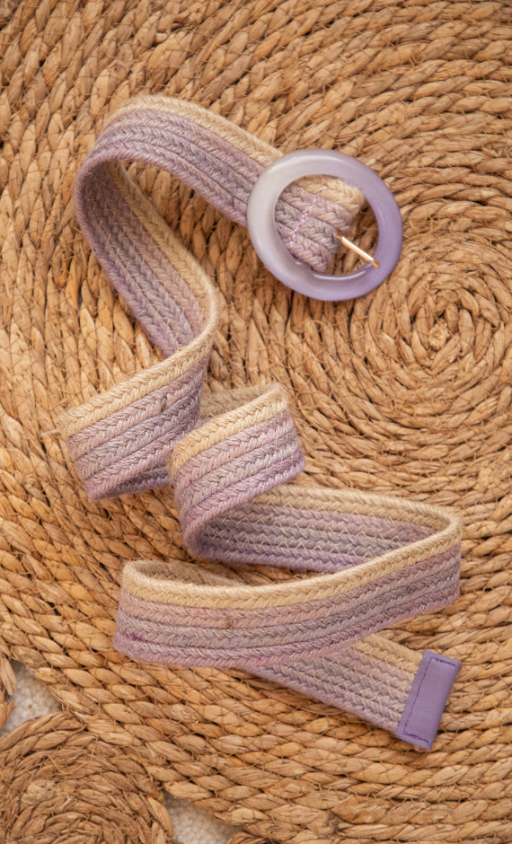 Straw Glow Lila/Beige - Riem