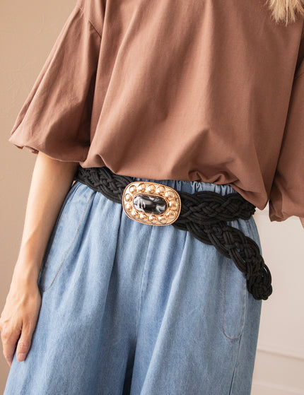 Gürtel - Sunara Braid - Schwarz