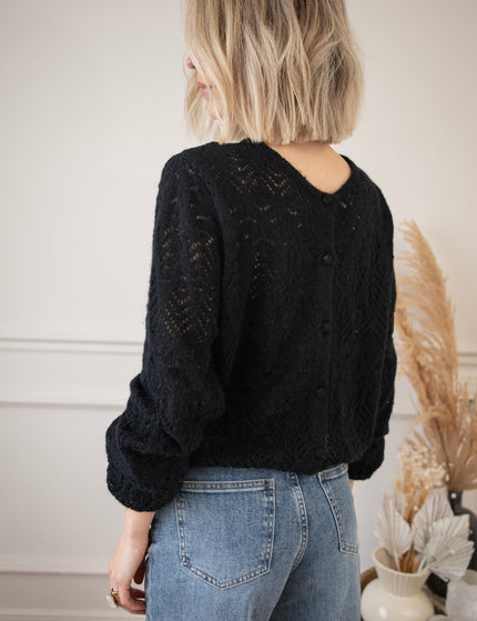 Tilly Black - Cardigan