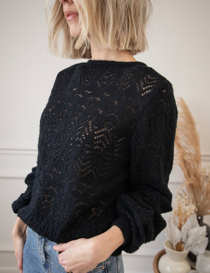 Tilly Black - Cardigan