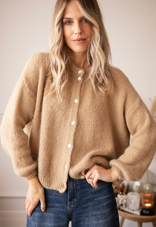 Suzette Sand - Cardigan