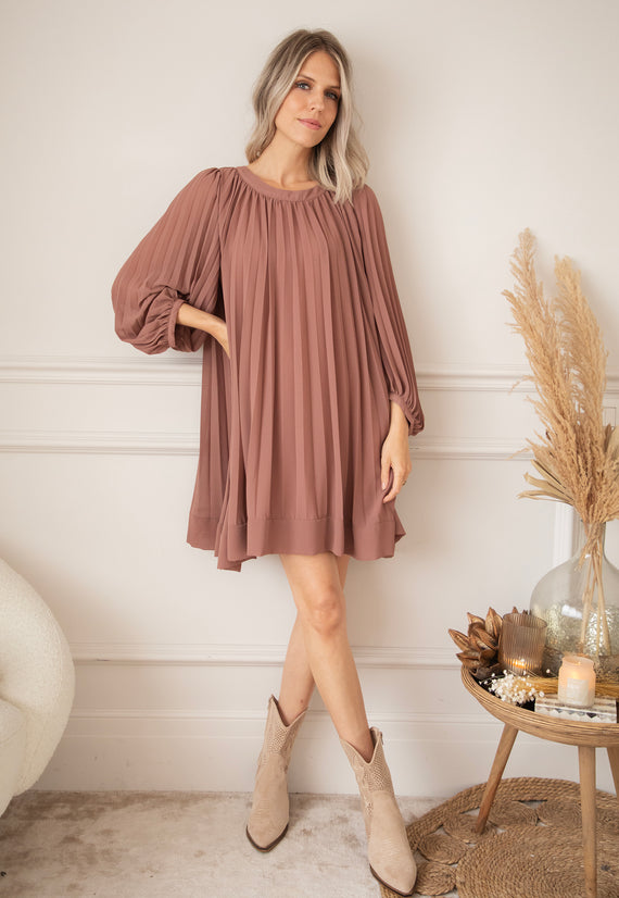 Kleid - Once Upon A Dress - Altrosa