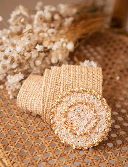 Crystal Circle Sand - Riem