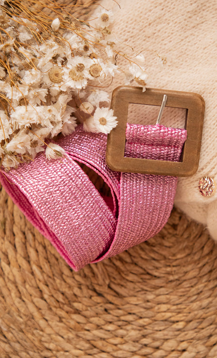 Gürtel - Glowing Cube - Rosa