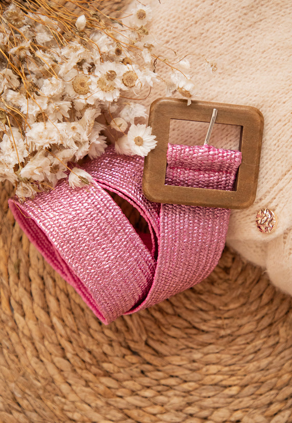 Glowing Cube Pink - Riem