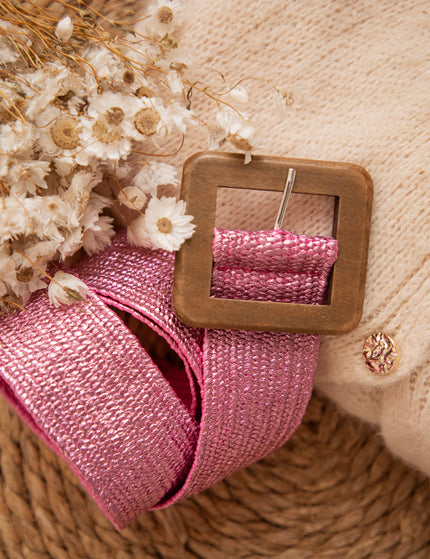 Gürtel - Glowing Cube - Rosa