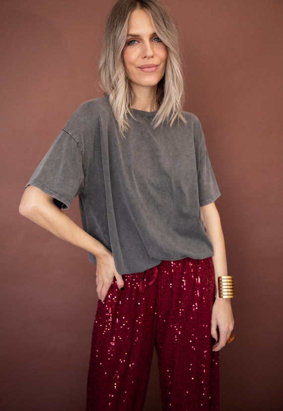 The Base Dark Grey - T-Shirt