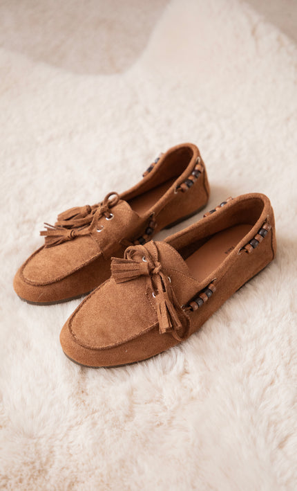 Indiana Beads Brown - Loafers
