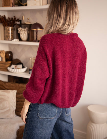 Suzette Burgundy - Cardigan
