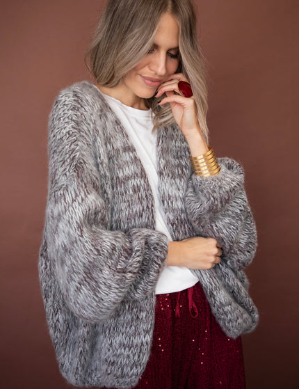 Elody Burgundy/Grey - Bernadette