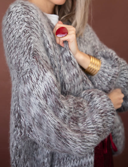 Elody Burgundy/Grey - Bernadette