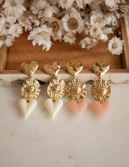 Cosmic Love Pink/Gold - Earrings