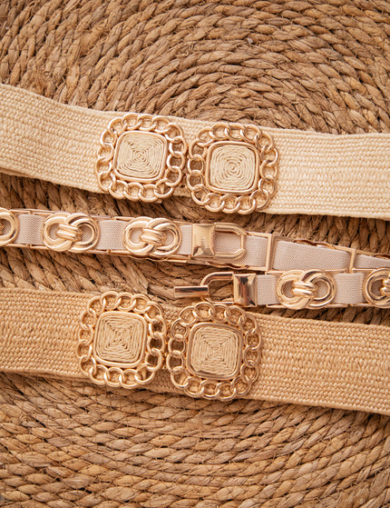 Gürtel - Rotany Chain - Sand