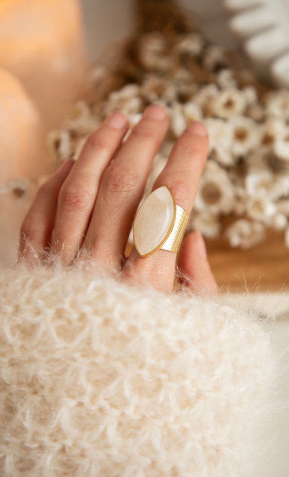 Clarisse Beige - Ring