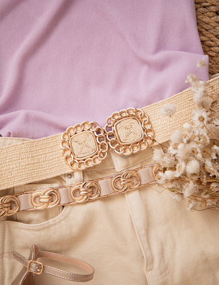 Rotany Chain Beige - Riem