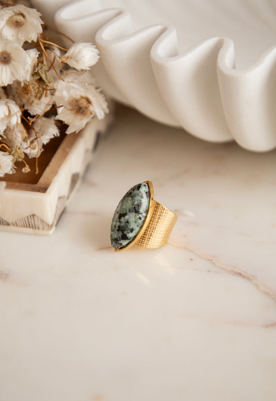 Clarisse Dark Green - Ring